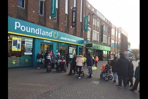Poundland's first Pep & Co shop-in-shop
